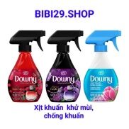 Nước xịt vải Downy khử mùi và chống khuẩn 99,9% chai 370ml