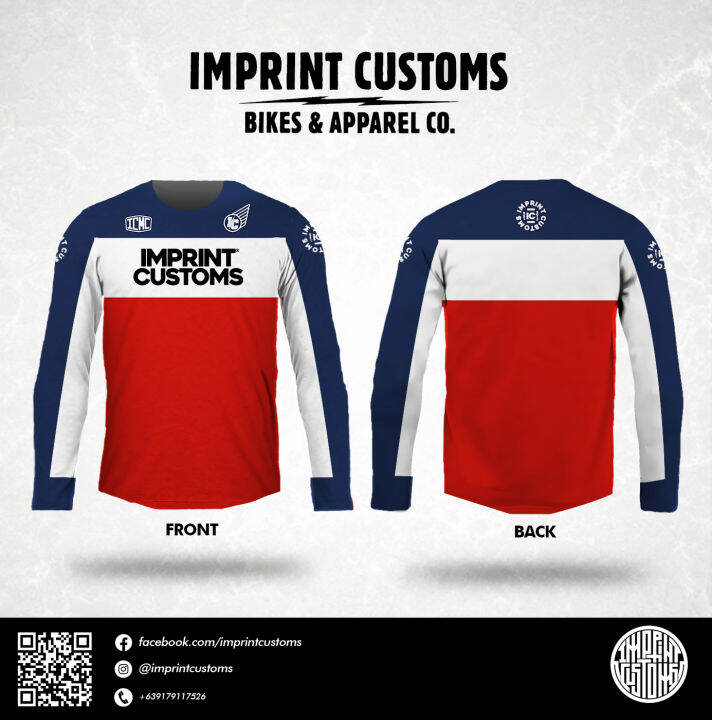 Imprint Customs Carolina Riding Jersey Lazada PH