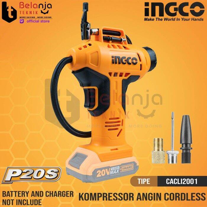 Ingco Mini AIr Compressor Mesin Kompressor Mini Unit Only CACLI2001 Lazada Indonesia