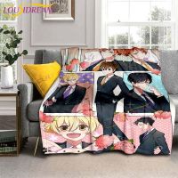 Ouran High School Host Club Blanket HaruhiFujioka Printed Blanket Throw Flannel Blanket for Bed Office Couch Soft Blanket Gifts