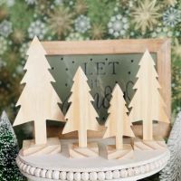 [FudFudAR] ฝุด-ฝุด-อะ คริสมาส ต้นคริสมาส  Christmas Tree Cutout , Wood Blanks Craft DIY,  งาน DIY งานศิลปะ นำไปเพ้นท์ระบายสีได้ ไม้แท้ ไม้สนประสานนิวซีแลนด์