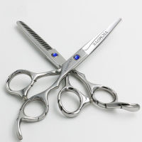 6 Japan 440C Steel Hairdressing Scissors Cutting Shears Thinning Scissors Professional Human Barber Hair Scissors