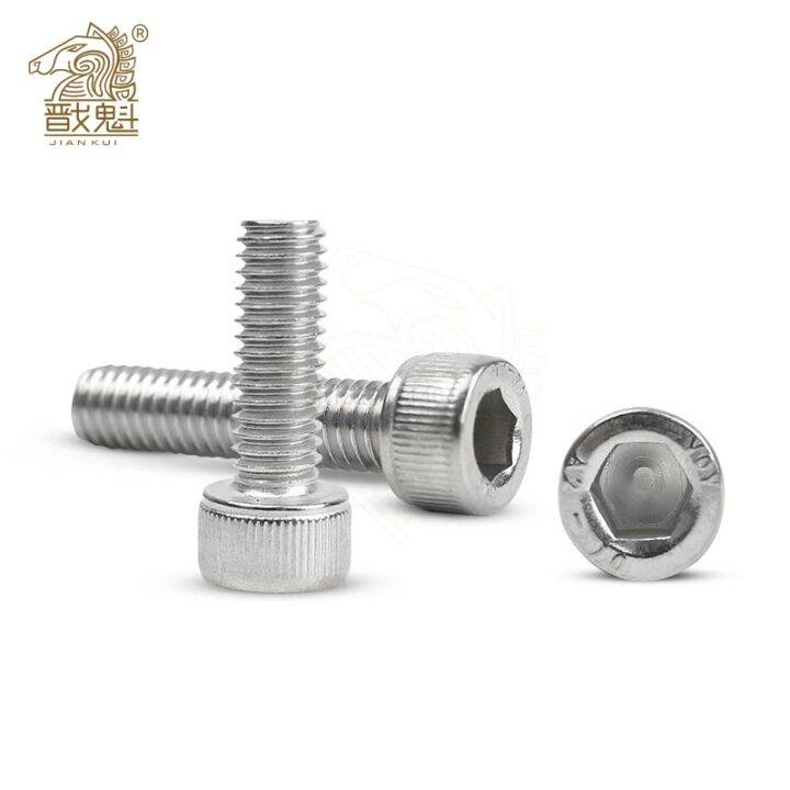 unf-0-80-unc-2-56-4-40-6-32-8-32-10-24-us-ulir-kasar-304-a2-stainless-steel-hex-hexagon-socket-cap-allen-head-screw-bolt