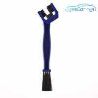 Cleaner Blue Motorcycle BicyCrankset Cleaning Brush Tool Car