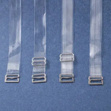 3Pairs Transparent Bra Shoulder Strap Women Silicone Non-Slip Adjustable  Elastic Plastic Straps Buckle Invisible Accessories