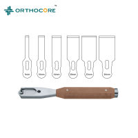 eChenZiWoDianZiKeJiYo Modular Osteotomes พร้อมใบมีด6ใบ Osteotomes Veterinary Orthopedic Instruments