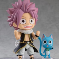 Fairy Tail รูปอะนิเมะ #1741 Natsu Dragneel Action Figure #1924 Lucy Heartfilia Figurine สะสมตุ๊กตาของเล่นของขวัญ10ซม.