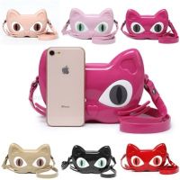 Sweet Kitten Shoulder Bag กระเป๋าสะพายข้างรูปแมวเหมียวน่ารักๆ