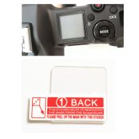 Glass LCD Screen Protector Cover Guard for Canon EOS R R3 R5 Info Top Shoulder Screen of EOSR Camera Collars