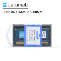 Latumab DDR3 RAM 8GB 1866MHzหน่วยความจำแล็ปท็อปPC3-14900หน่วยความจำSODIMM 204Pin 1.5V RAM DDR3โมดูลหน่วยความจำ