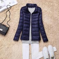 Sanishroly 2018 New Autumn Winter Women Thin White Duck Down Jacket Parka Female Ultra Light Down Coat Short Tops Plus Size S268