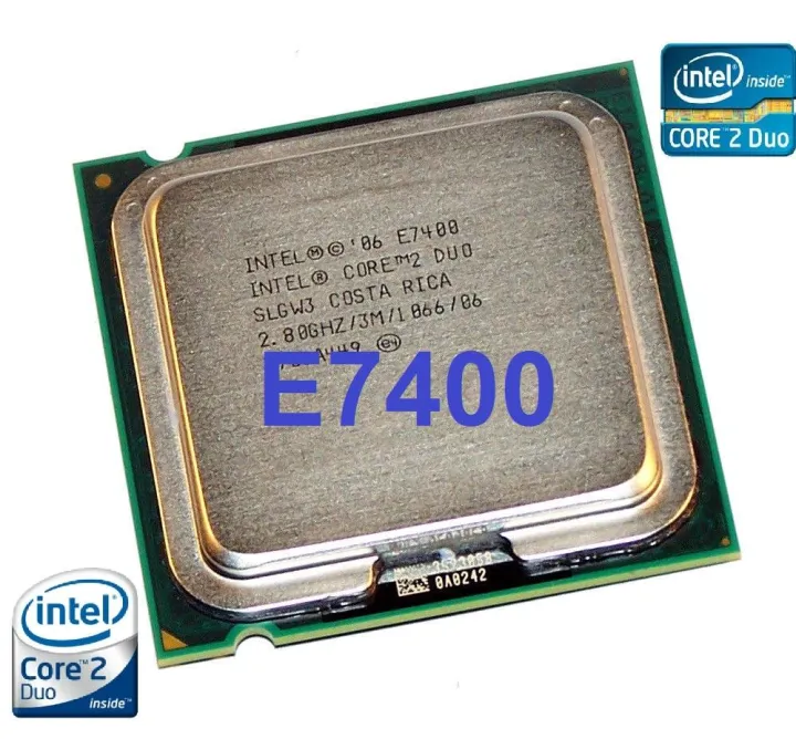 Intel Core 2 Duo E7400 2.8GHz 1066MHz LGA 775/Socket | Lazada.co.th