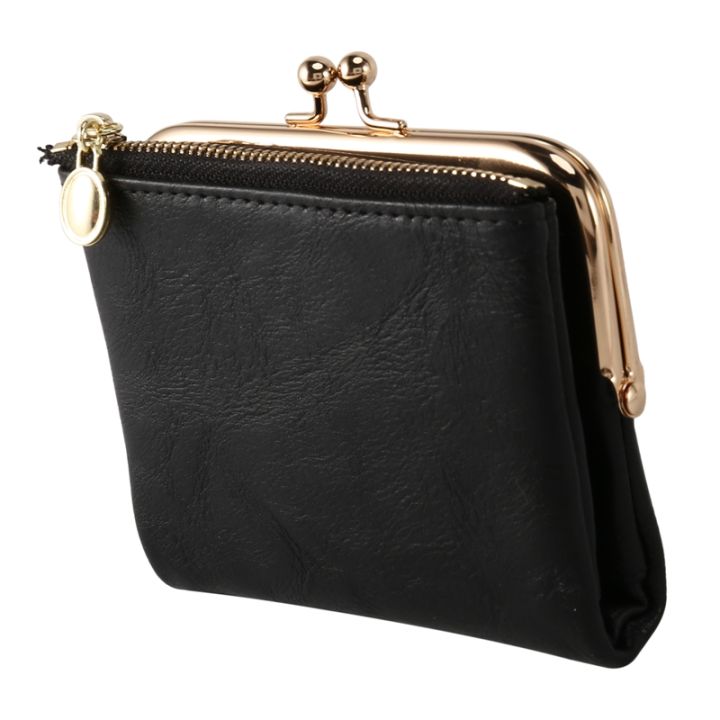 womens-short-wallet-bifold-retro-multifunction-coin-purse-with-zip-and-kiss-lock