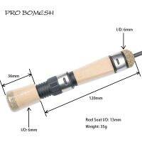 Bomesh 1 Set Spinning Reel Handlt Trout Fishing Rod Accessory Component Repair Cane