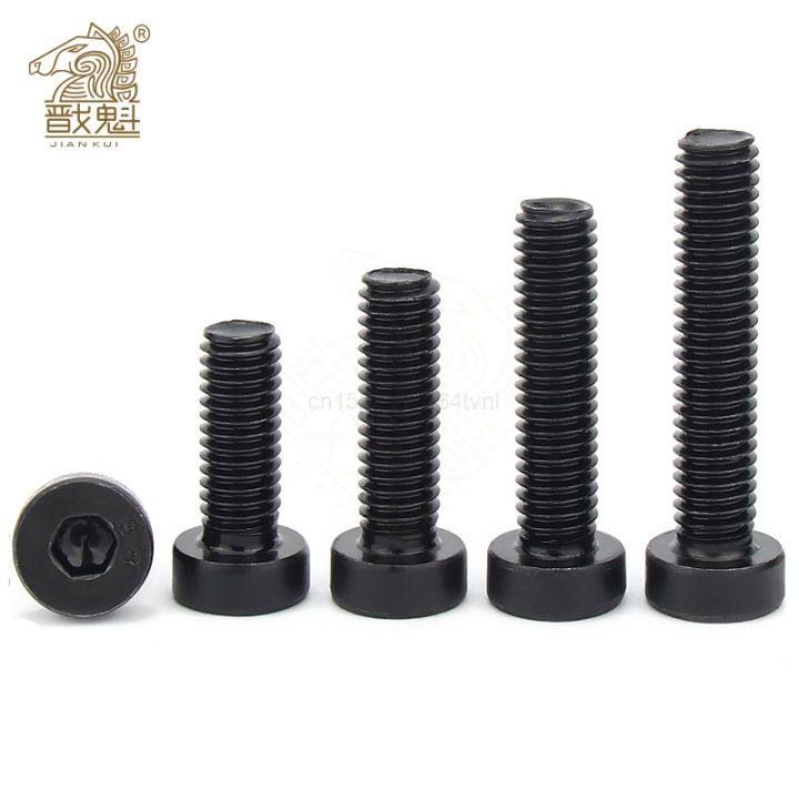 din7984-m3-m4-m5-m6-m8-m10-m12-grade-8-8-steel-black-hex-hexagon-socket-thin-low-short-profile-head-allen-cap-screw-bolt-b166