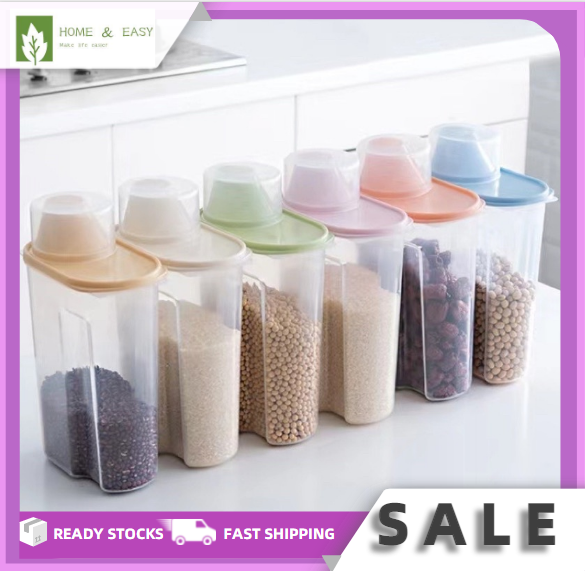 Kitchen Food Storage Container Kitchen Container Food Box Rice Dried