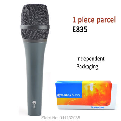 Free Shipping Microphone E835 Wired dynamic Cardioid Professional Vocal Microphone e835 Studio Mic E845 E835 E828