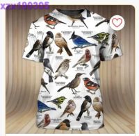 3D Bird Shirt, 3D All Over Print Birds Shirt, Bird on Shirt