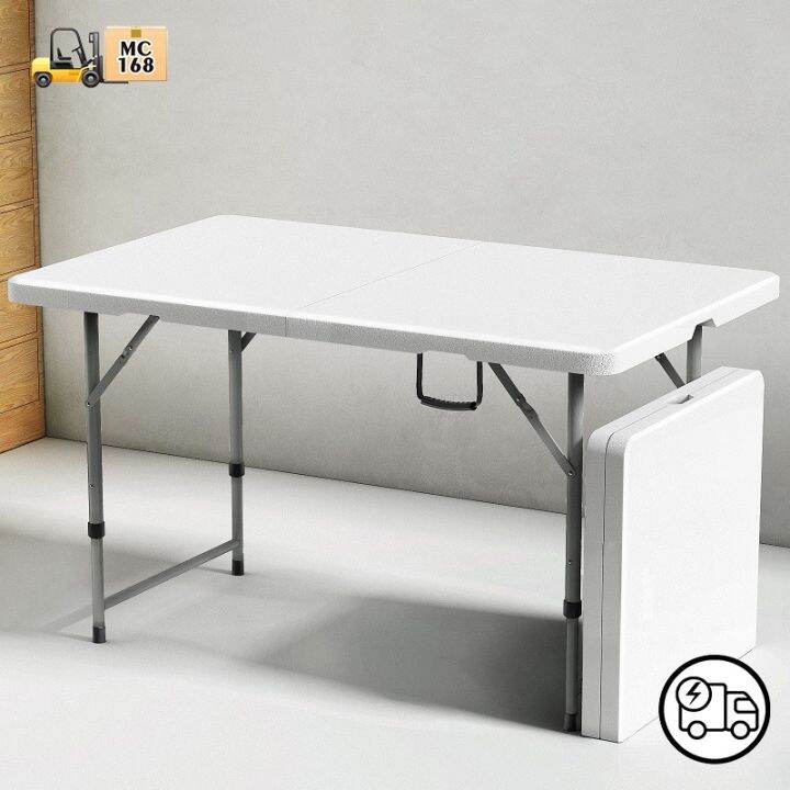 4ft Outdoor folding table home folding table and chair simple portable