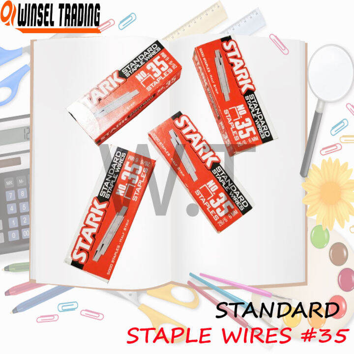 Standard Staple Wires Number 35 (5000 Staples) Lazada PH