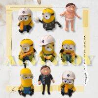 โมเดลมินเนี่ยน Figures Minions ตุ๊กตามินเนี่ยน มี 2 ชุดให้เลือก ผลิตจากวัสดุ PVC คุณภาพดีเหมาะแก่การเก็บสะสม ตกแต่งบ้าน ตกแต่งเค้กวันเกิด