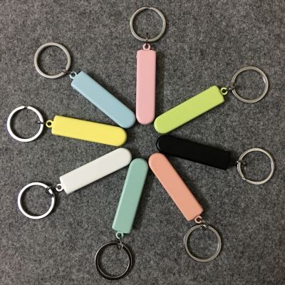 Ultra thin Portable Folding Nail Clipper Compact Nail File Cutter Collapsible Fingernail Trimmer Clippers with Key Ring