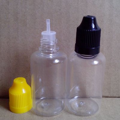 20pcs 30ml Plastic Dropper Bottle Eye Drop Empty Bottle With Childproof Cap and Long Tip For E Liquid Bottle Fast Shipping