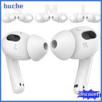 BUCHE 3Pairs Soft Protective Replacement Eartips Earbuds Silicone Case Cover