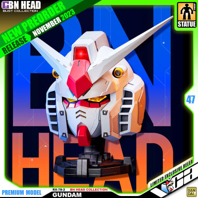 VCA ⭐️ BANDAI NAMCO BN HEAD COLLECTION VOL 1 RX-78-2 GUNDAM BUST LED LIGHTING หุ่นโมเดลฟิกเกอร์โครงเหล็ก VCAGTH