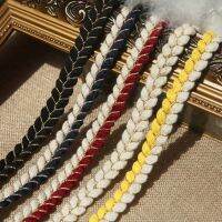 【YF】▤☍  1.5cm Wide Gold Cotton Braid Webbing Twisted Rope Scarf Jewelry Apparel Crafts Sewing Accessories