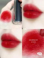 Givenchy Gao Ding Xiangxie ลิปสติก N304ฐานรองรับจมูก N333 1.8กรัมมีชีวิตชีวาทับทิมสีแดง