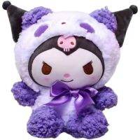 Bandai 25Cm Anime Sanriod Toys Kawaii Kuromi Cinnamorol Plush Soft Stuffed Animals Doll Plushie Pillow Childrens Toys Gifts