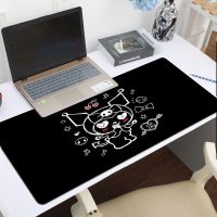 Kuromies Gaming Laptop แผ่นรองเมาส์ Kawaii แผ่นรองโต๊ะเครื่องเกม อุปกรณ์เสริมคอมพิวเตอร์ Mausepad แผ่นกันลื่น แผ่นรองเมาส์ แป้นพิมพ์คอมพิวเตอร์