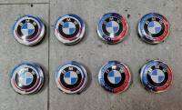 โลโก้ฝาดุมล้อ บีเอ็ม ลาย 50ปี กับ เอ็มสปอร์ต แต่ง ไซส์ 56 mm wheel center cap BMW 50TH ANNIVERSARY &amp; M sport logo