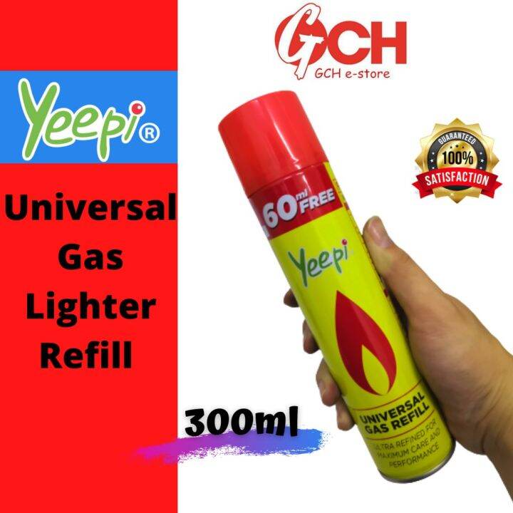 🔥300ml (Free 60ml) Universal Gas Lighter Refill / Gas Lighters Refill