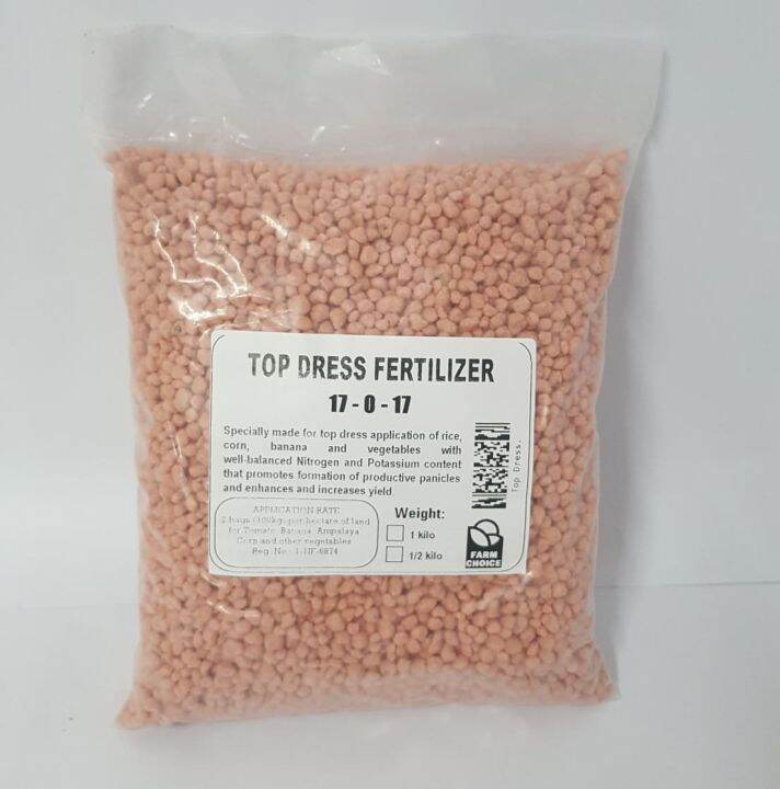 TOP DRESS FERTILIZER 17 0 17 (1kg) Lazada PH