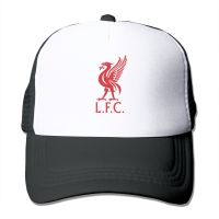 liverpool league swag uefa champions fc emblem adult nylon adjustable mesh hat baseball cap black one size fits most