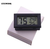 mini Digital LCD Indoor Convenient Temperature Sensor Humidity Meter Thermometer Hygrometer Gauge Brand New