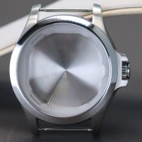 41Mm Mens Watch Case Stainless Steel Sapphire Crystal Glass Accessories Parts For Seiko Nh35 Nh36 Movement 34Mm Dial Waterproof