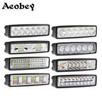 ไฟ Led แท่งรถ SUV ขนาด6นิ้วไฟหน้า Led ไฟตัดหมอก LED LED สำหรับรถบรรทุก4X4รถ SUV ขนาด12V-24V