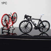 โลหะDiecastของเล่นDecor Classic BendคอลเลกชันRacing Cycle Home Mini Mountainของขวัญจักรยานรุ่น