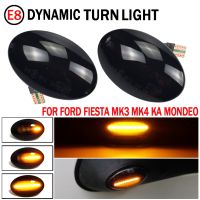 LED Dynamic Side Marker Turn Signal Blinker Light For Ford Fiesta III IV MK3 MK4 KA Mondeo I MK1 Transit Tourneo MK6 MK7