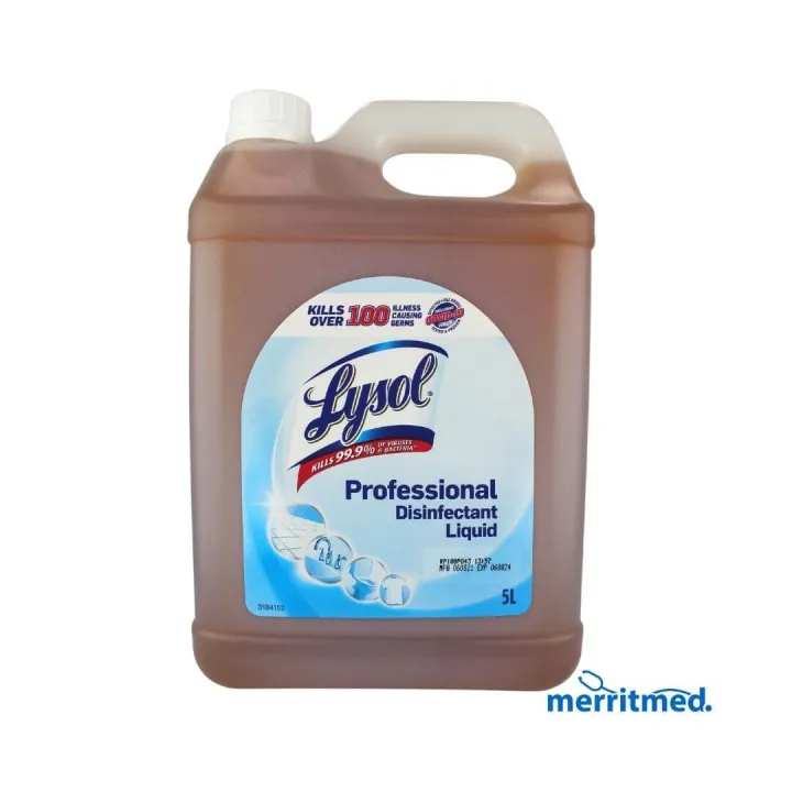 Lysol Professional Disinfectant Liquid 5L Lazada PH