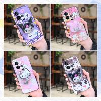 Cartoon cartoon Phone Case For VIVO IQOO11 Anti-knock Cute phone stand holder Cover glisten protective Waterproof TPU