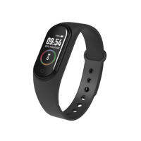 m4 smart bracelet-blackการควบคุมการเข้าถึง NFC บลูทู ธ เครื่องวัดกีฬาขั้นตอนอัตราการเต้นของหัวใจความดันโลหิตออกซิเจนในเลือดข้อความเรียกเข้าเตือนความจําสร้อยข้อมือ NFC การควบคุมเพลง