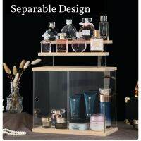 FREE Light BandPerfume Storage Rack Display Acrylic Organizer Dust Proof Perfume Storage Organizer