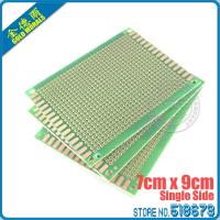 【YF】◘ↂ  5pcs 7x9 cm Side Tinned Prototype PCB Board Experiment Circuit 70x90 mm