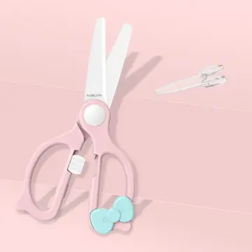 Deli Pastel Scissors Safety Scissors Pink All Purpose Scissors