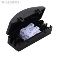 Plastic External Junction Box Cable Connector Waterproof IP20 2 Way M622 Black