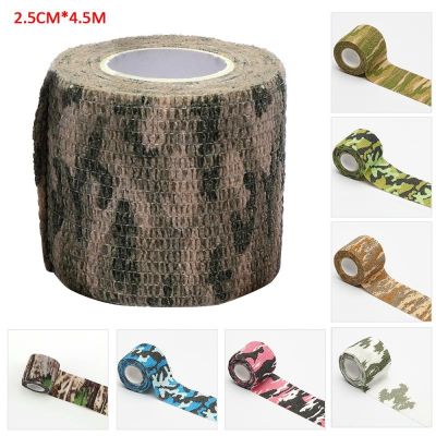 Camouflage Sport Self Adhesive Elastic Bandage Wrap Tape 4.5m Elastoplast For Knee Support Pads Finger Ankle Palm Shoulder